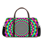 Psychedelic Rave Optical Illusion Duffle Bag