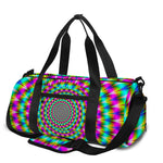 Psychedelic Rave Optical Illusion Gym Bag