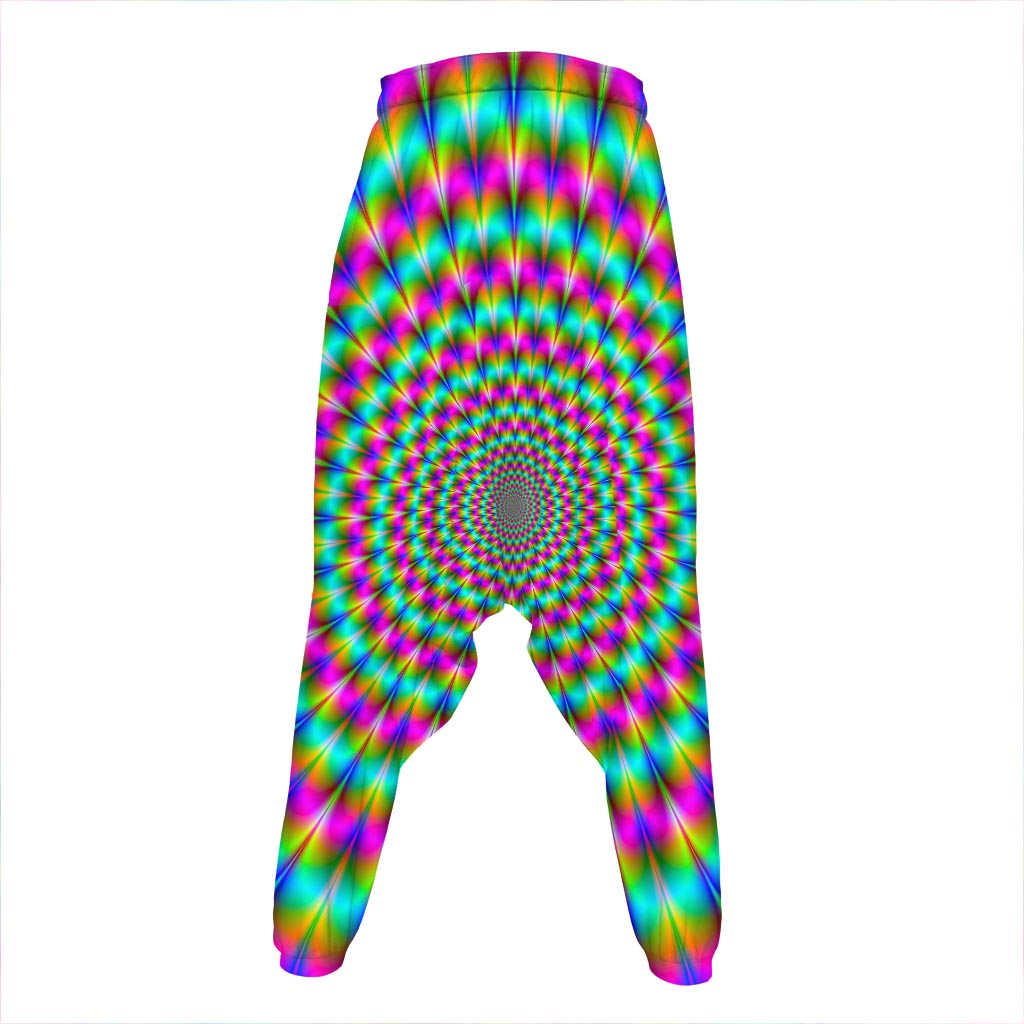 Psychedelic Rave Optical Illusion Hammer Pants