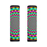 Psychedelic Rave Optical Illusion Handle Covers