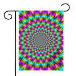 Psychedelic Rave Optical Illusion House Flag