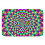 Psychedelic Rave Optical Illusion Indoor Door Mat
