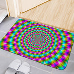 Psychedelic Rave Optical Illusion Indoor Door Mat