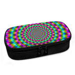 Psychedelic Rave Optical Illusion Insulin Cooler Travel Case