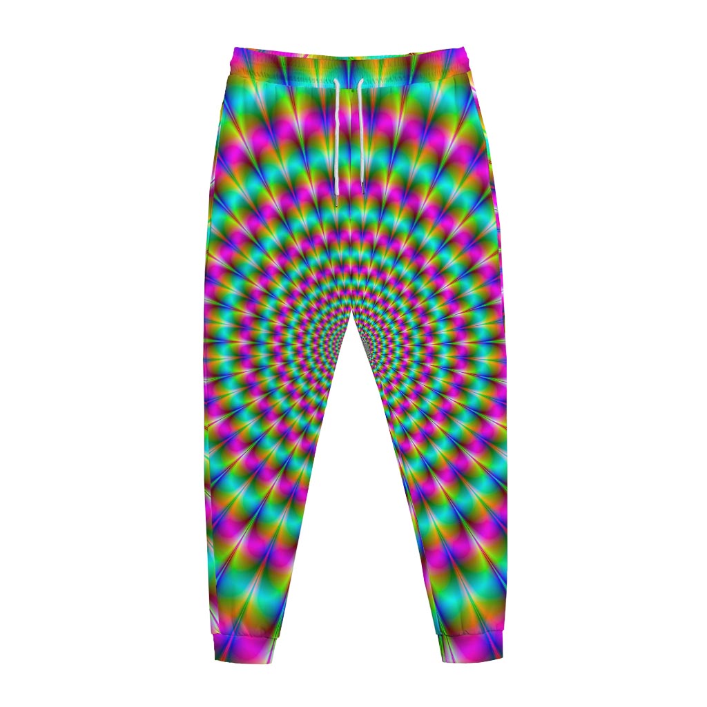 Psychedelic Rave Optical Illusion Jogger Pants