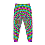 Psychedelic Rave Optical Illusion Jogger Pants