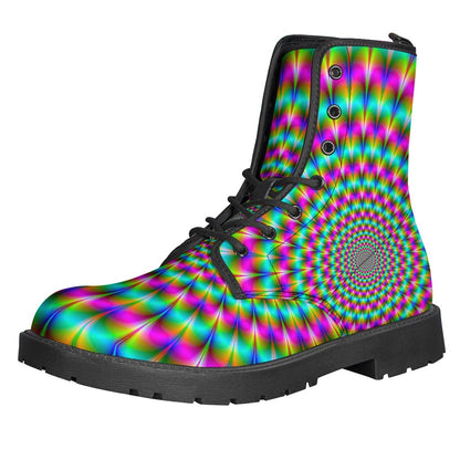 Psychedelic Rave Optical Illusion Backpack