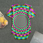 Psychedelic Rave Optical Illusion Men's Bodysuit