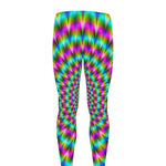 Psychedelic Rave Optical Illusion Men's leggings