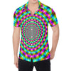 Psychedelic Rave Optical Illusion Men's Shirt