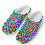 Psychedelic Rave Optical Illusion Mesh Casual Shoes
