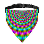 Psychedelic Rave Optical Illusion Over The Collar Dog Bandana