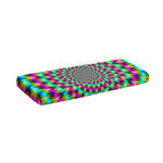 Psychedelic Rave Optical Illusion Piano Keyboard Cover