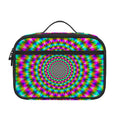 Psychedelic Rave Optical Illusion Portable Lunch Bag