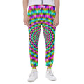Psychedelic Rave Optical Illusion Joggers
