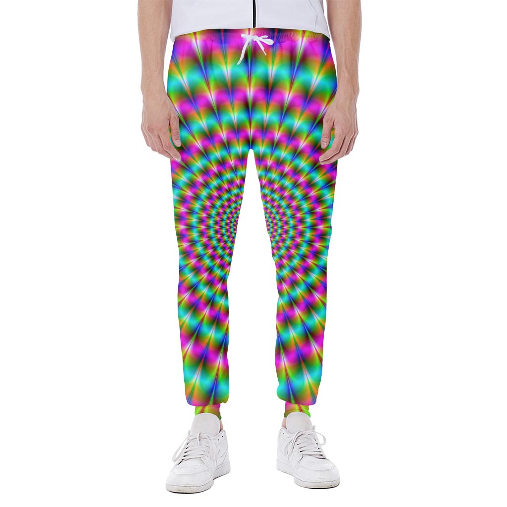 Psychedelic Rave Optical Illusion Scuba Joggers