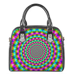 Psychedelic Rave Optical Illusion Shoulder Handbag