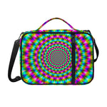 Psychedelic Rave Optical Illusion Shoulder Strap Bible Bag