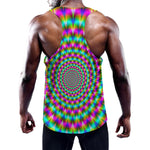 Psychedelic Rave Optical Illusion Training Tank Top