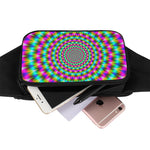 Psychedelic Rave Optical Illusion Waist Bag