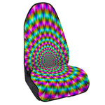 Psychedelic Rave Optical Illusion Waterproof Car Seat Cover