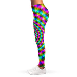 Psychedelic Rave Optical Illusion Women's Leggings