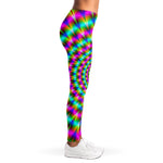 Psychedelic Rave Optical Illusion Women's Leggings