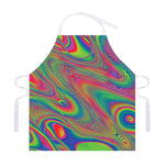 Psychedelic Rave Print Adjustable Apron