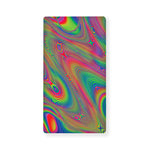 Psychedelic Rave Print Baby Crib Sheet
