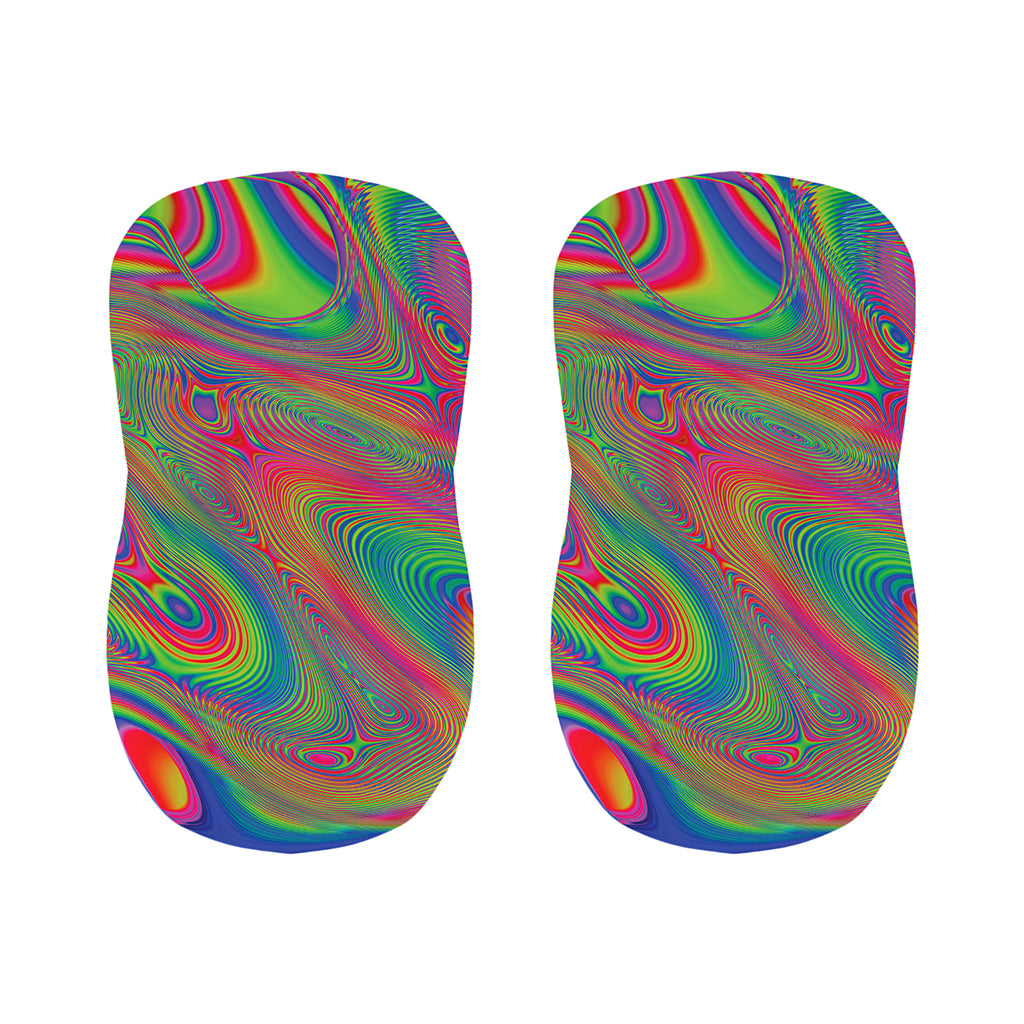 Psychedelic Rave Print Bar Stool Covers