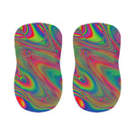 Psychedelic Rave Print Bar Stool Covers