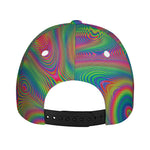 Psychedelic Rave Print Baseball Cap