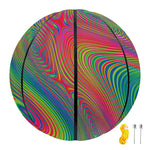 Psychedelic Rave Print Basketball