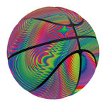 Psychedelic Rave Print Basketball