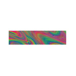 Psychedelic Rave Print Bed Runner