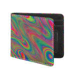 Psychedelic Rave Print Bifold Wallet