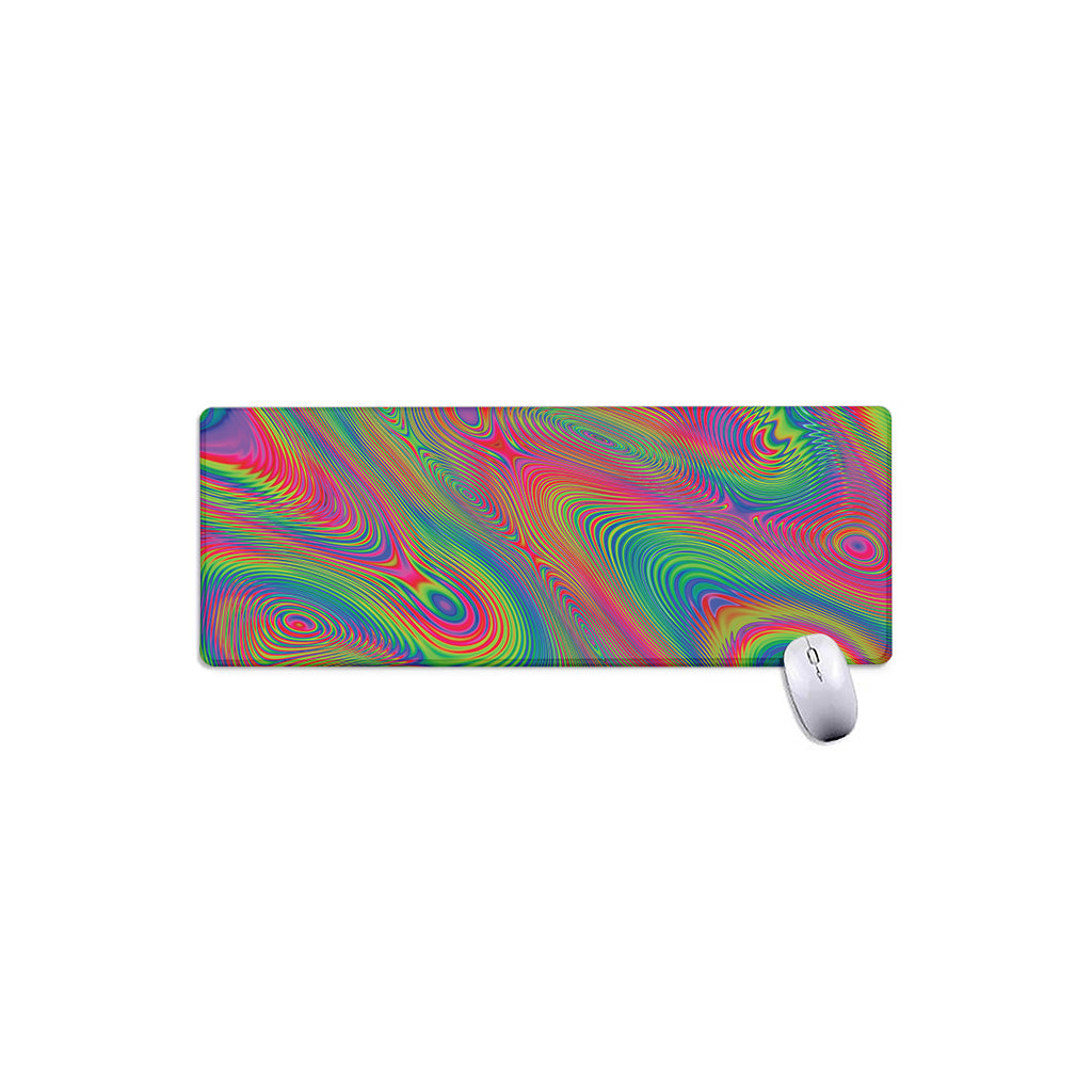Psychedelic Rave Print Extended Mouse Pad