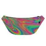 Psychedelic Rave Print Fanny Pack