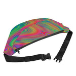 Psychedelic Rave Print Fanny Pack