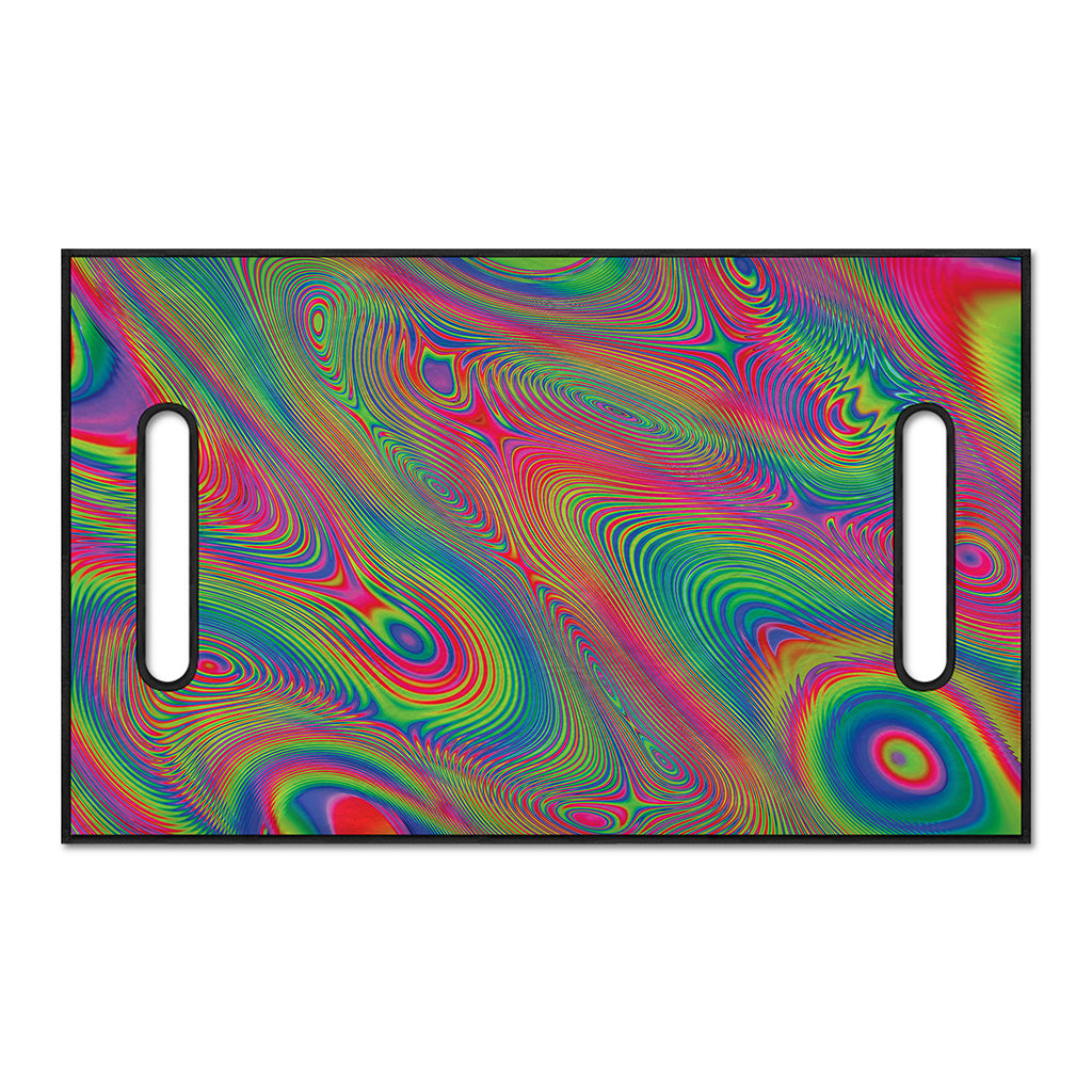 Psychedelic Rave Print Golf Cart Seat Cover