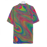 Psychedelic Rave Print Hawaiian Shirt