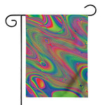 Psychedelic Rave Print House Flag