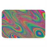 Psychedelic Rave Print Indoor Door Mat