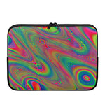 Psychedelic Rave Print Laptop Sleeve