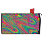 Psychedelic Rave Print Mailbox Cover