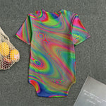 Psychedelic Rave Print Men's Bodysuit