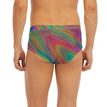 Psychedelic Rave Print Men's Briefs