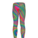 Psychedelic Rave Print Men's leggings