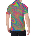 Psychedelic Rave Print Men's Shirt