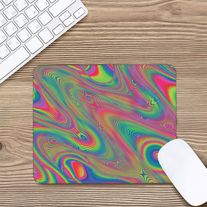 Psychedelic Rave Print Mouse Pad